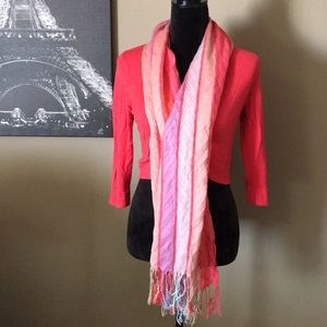 New sweater cardigan and scarf set